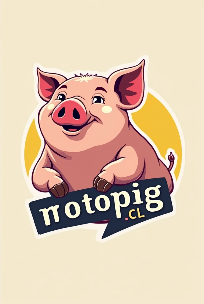 Image that says motopig CL with a pig in the background