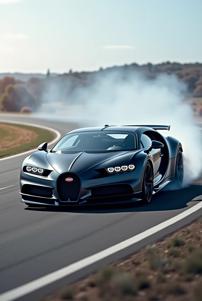 Bugatti chiron drift