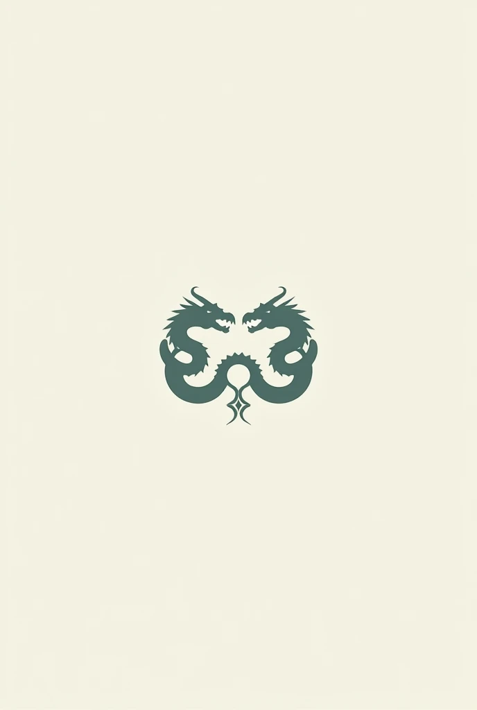 Create a logo with the name hydra, with dragons, minimal style.