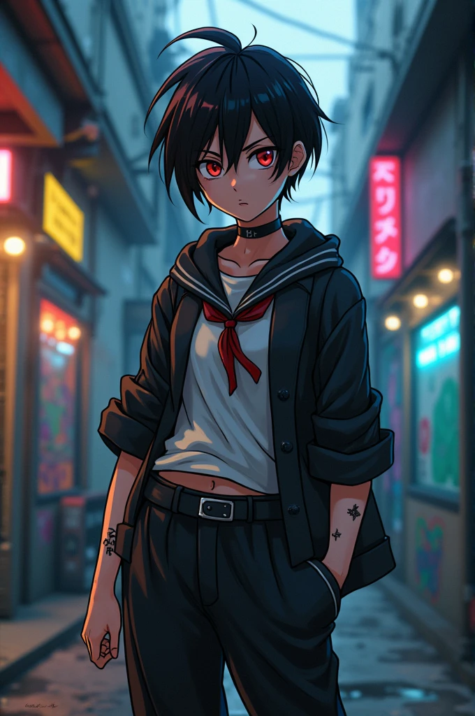 Character with Tokyo Revengers style