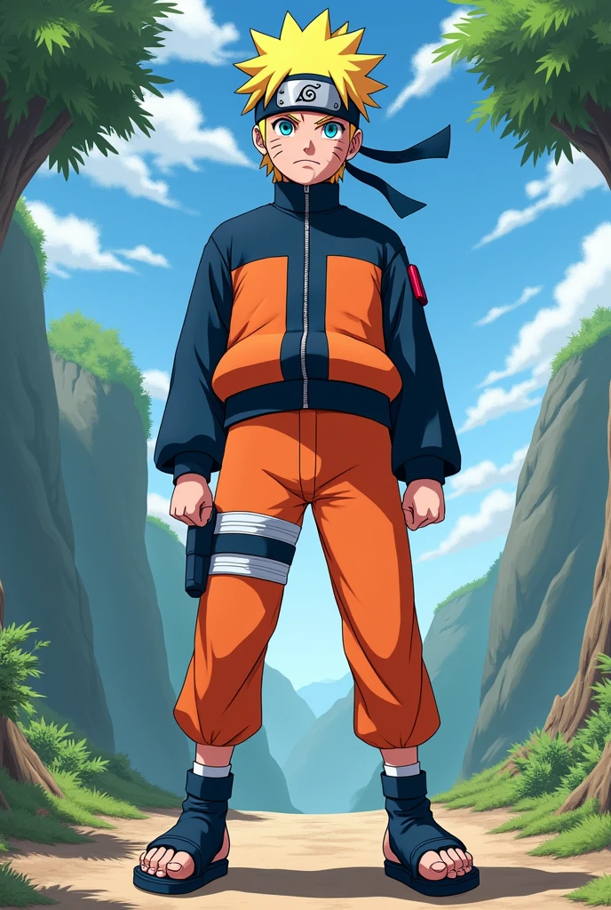 Naruto from the anime Naruto