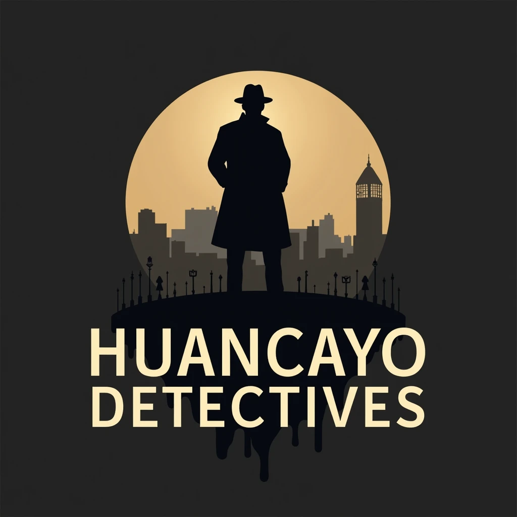 a logo of a private detective agency of the company "Huancayo Detectives"