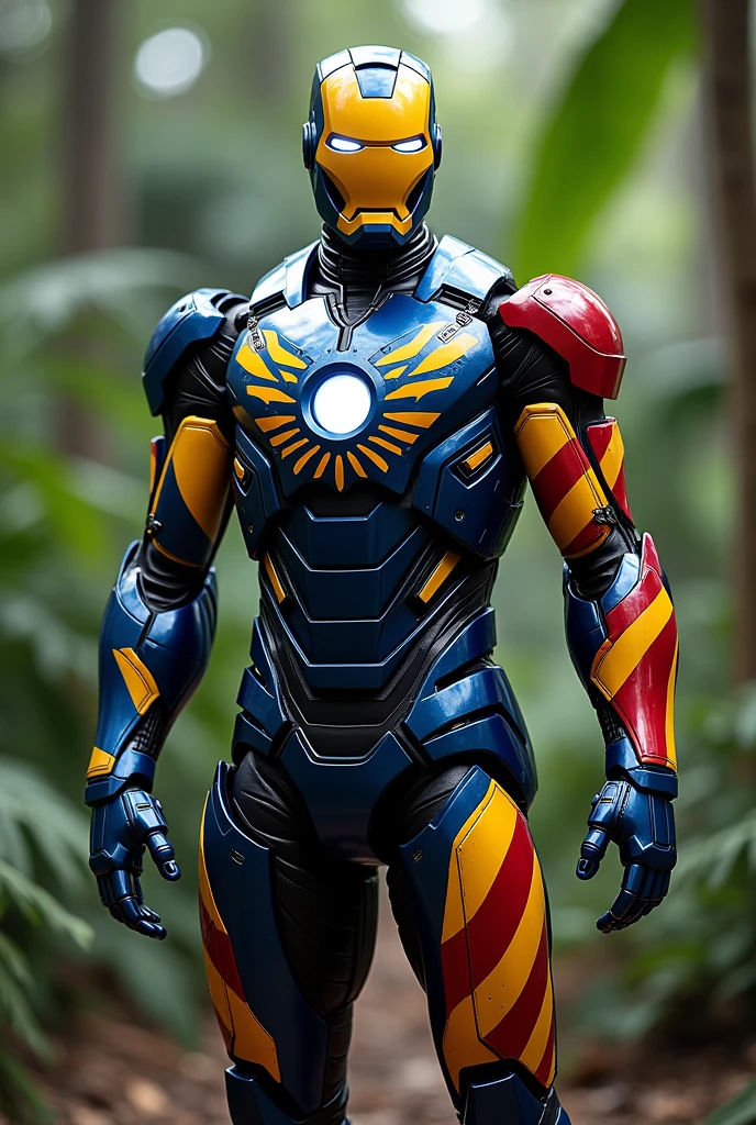 What will ironman suit look if it's made in Malaysian flag colour and tiger reference