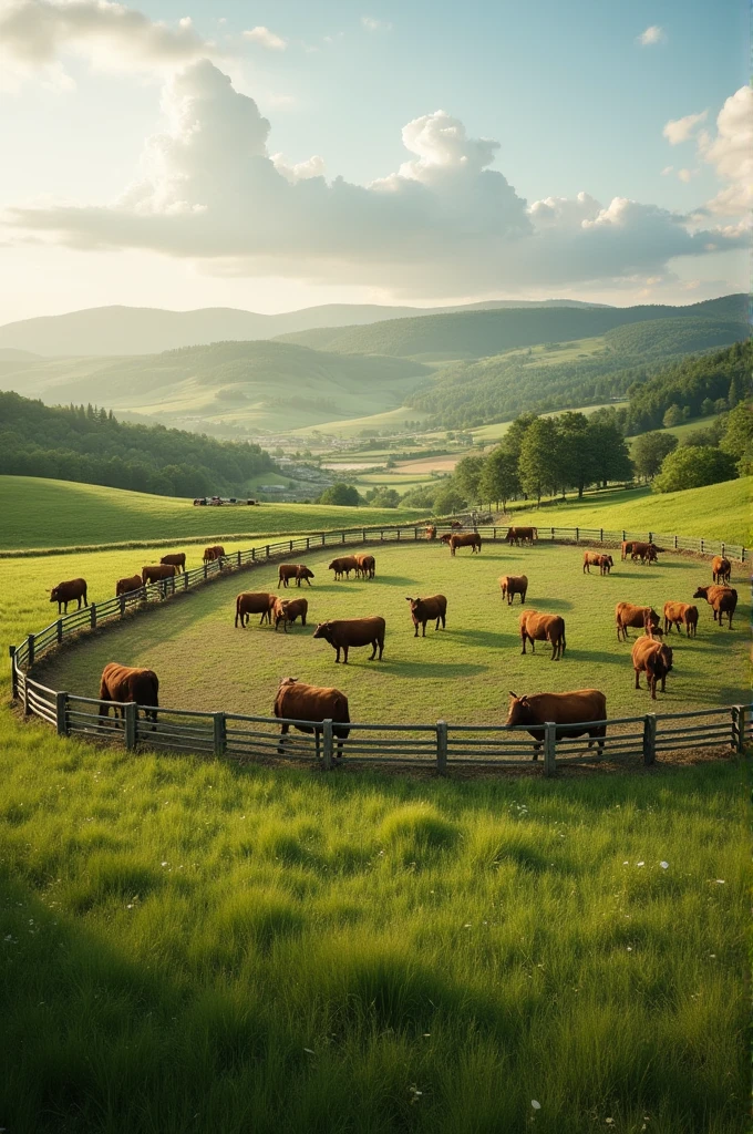 Create an advertisement for my agricultural services company, where I mention the fencing work, pastures, Corrales , and everything related to infrastructure in livestock farming