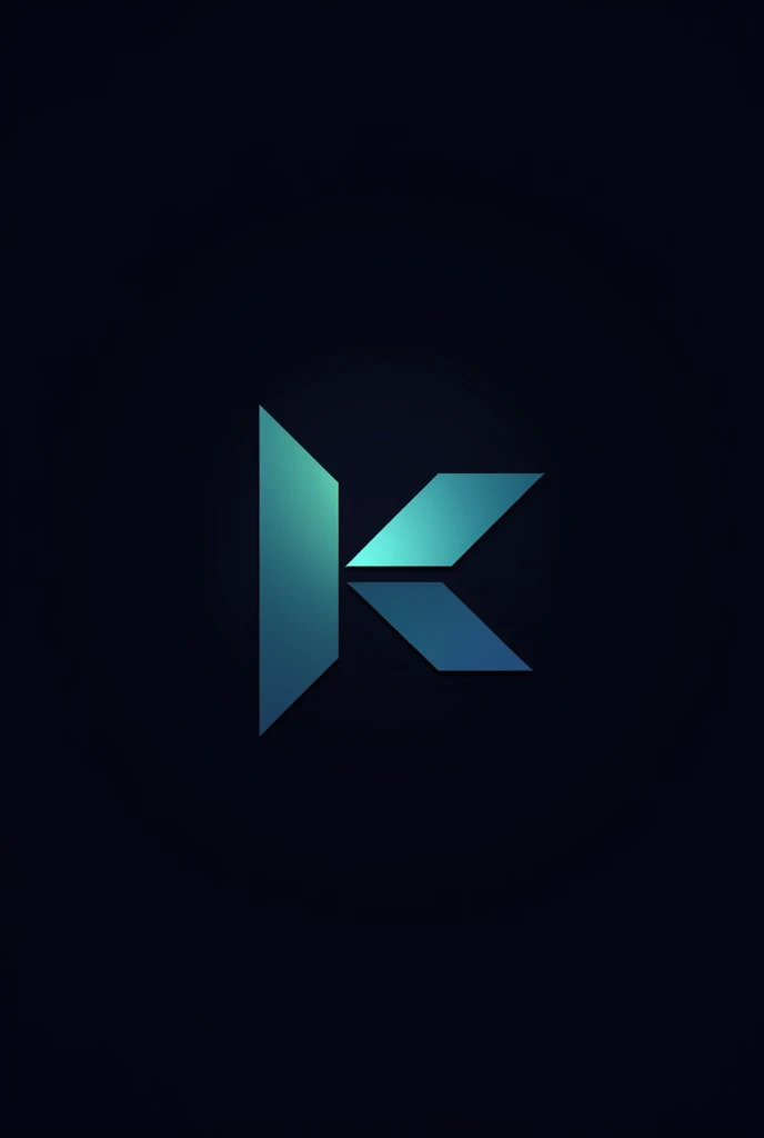 Logo for Kanvix company using letter k. make the letter K unique and creative add one dark colour to the background not a picture