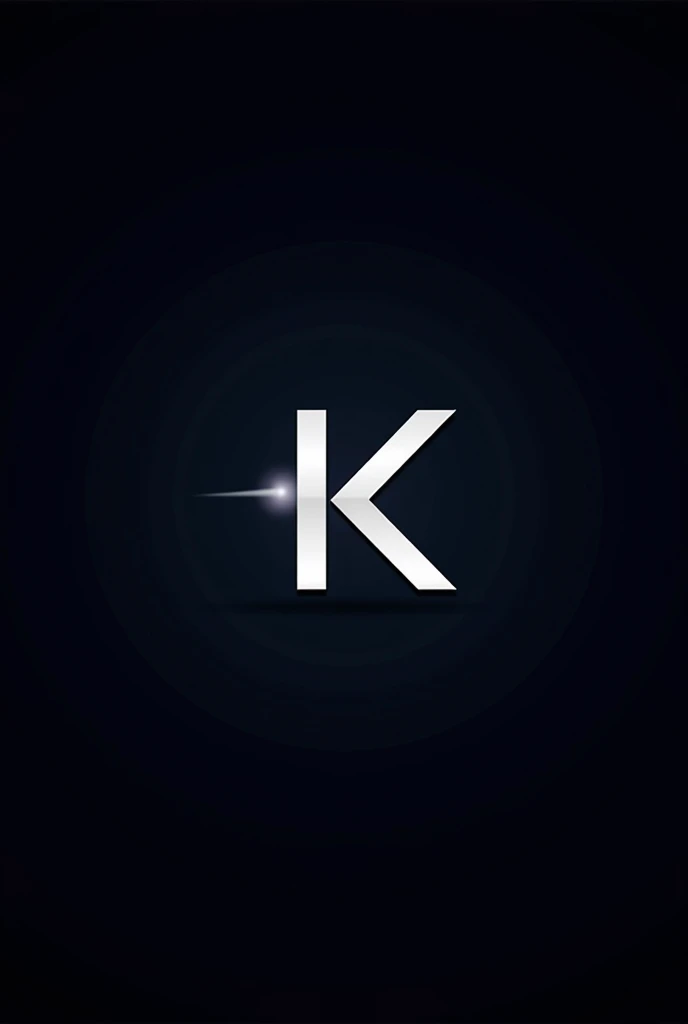 Logo for Kanvix company using letter k. make the letter K unique and creative add one dark colour to the background not a picture