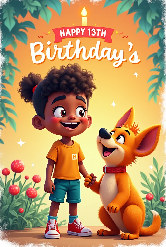 Make a birthday card using this words
Happy 13th Birthday, Bogadi!
I can’t believe you’re officially a teenager now! I’m so grateful to have you as my best friend ,your kindness, laughter, and amazing spirit make every day brighter. I hope this year brings you endless fun, exciting adventures, and all your heart’s desires.
Here’s to celebrating you and making awesome memories together!
Have an incredible day!
With lots of love, Kealeboga
