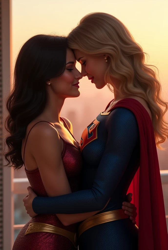 Lena luthor and super girl being a couple
