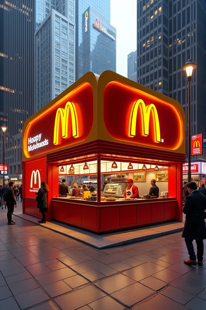Mcdonalds beautifull stall