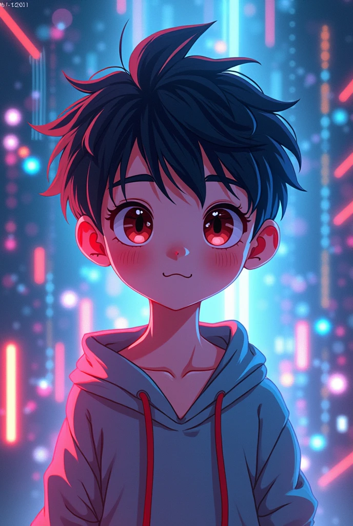 nft crypto art anime boy