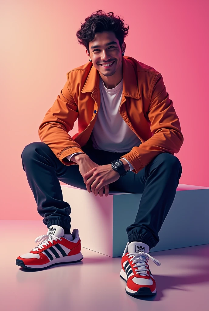 You can make German Garmendia wearing Adidas sneakers

