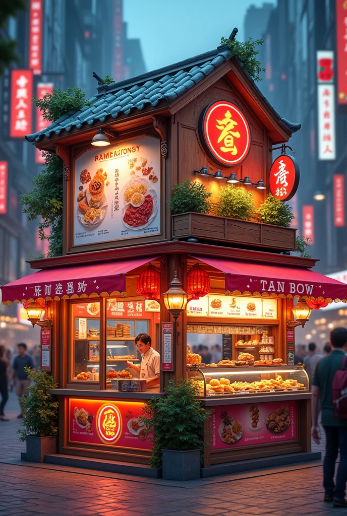 Fast food beautifull stall