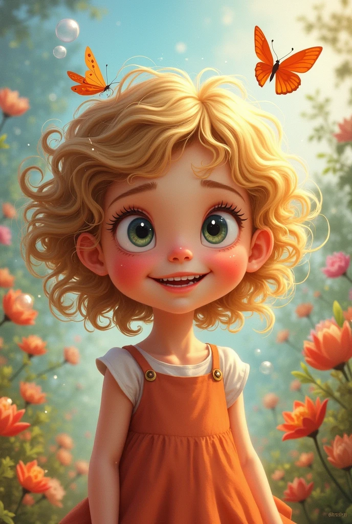 Une fille de 4 ans