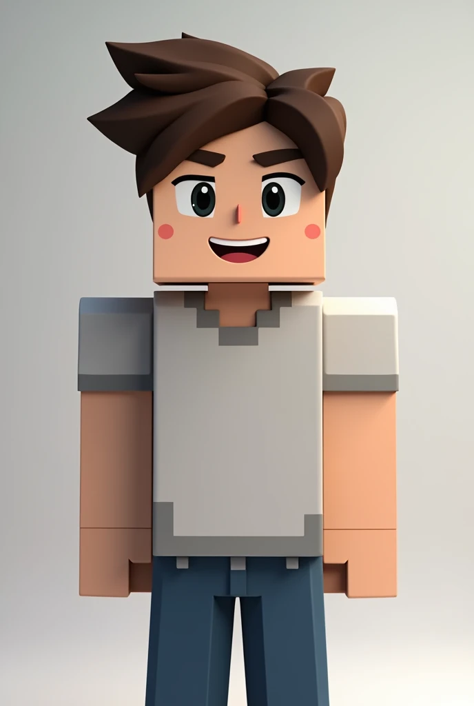 the Blockman go youtuber NotNever as profile picture
