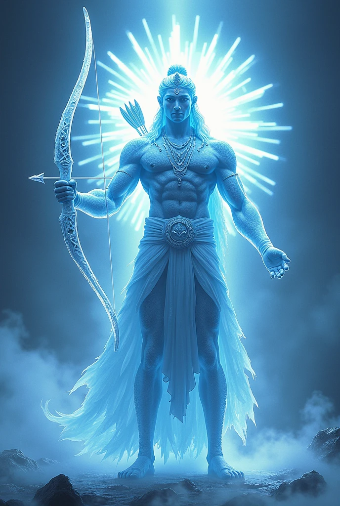 Shree ram ji name's lord ( bow an arrow),bright lite,meke body ice