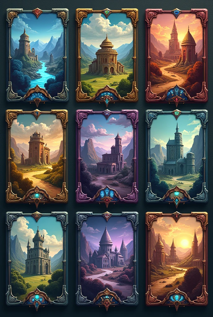 Create art style in the form of game board cards: construction of checkpoints, checkpoints, farms, fortifications, library, military factories, infrastructure, port, electrical plants.