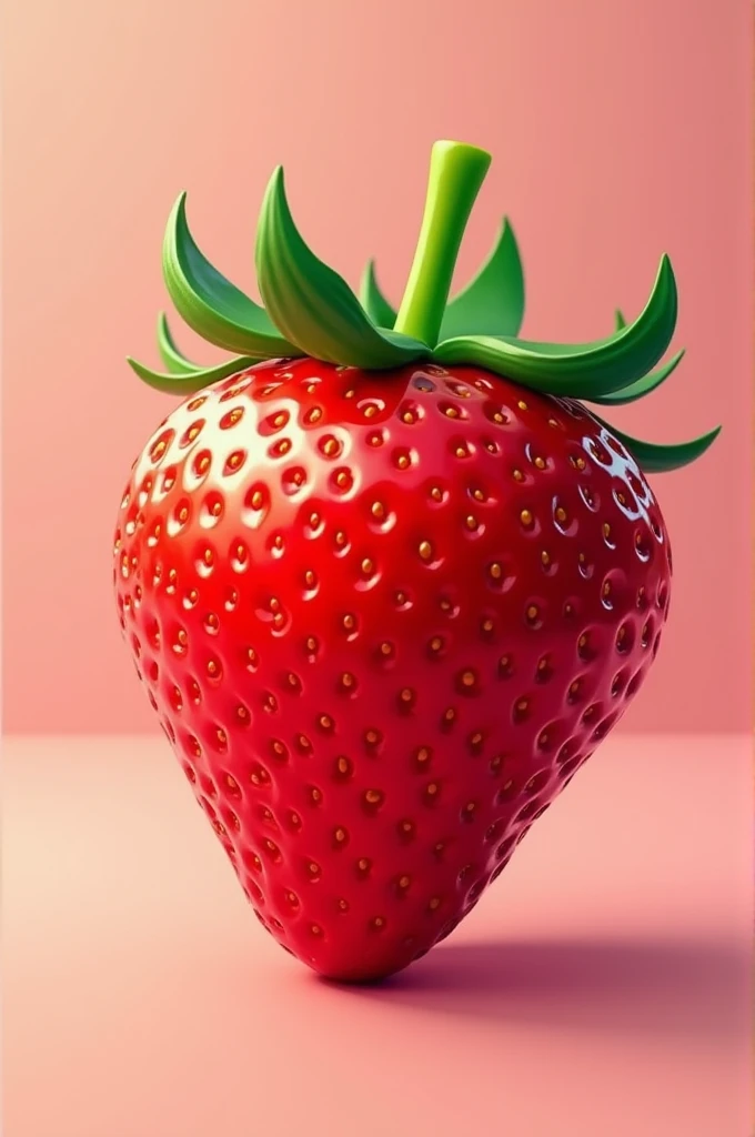 An image of a strawberry to sell spicy gummies