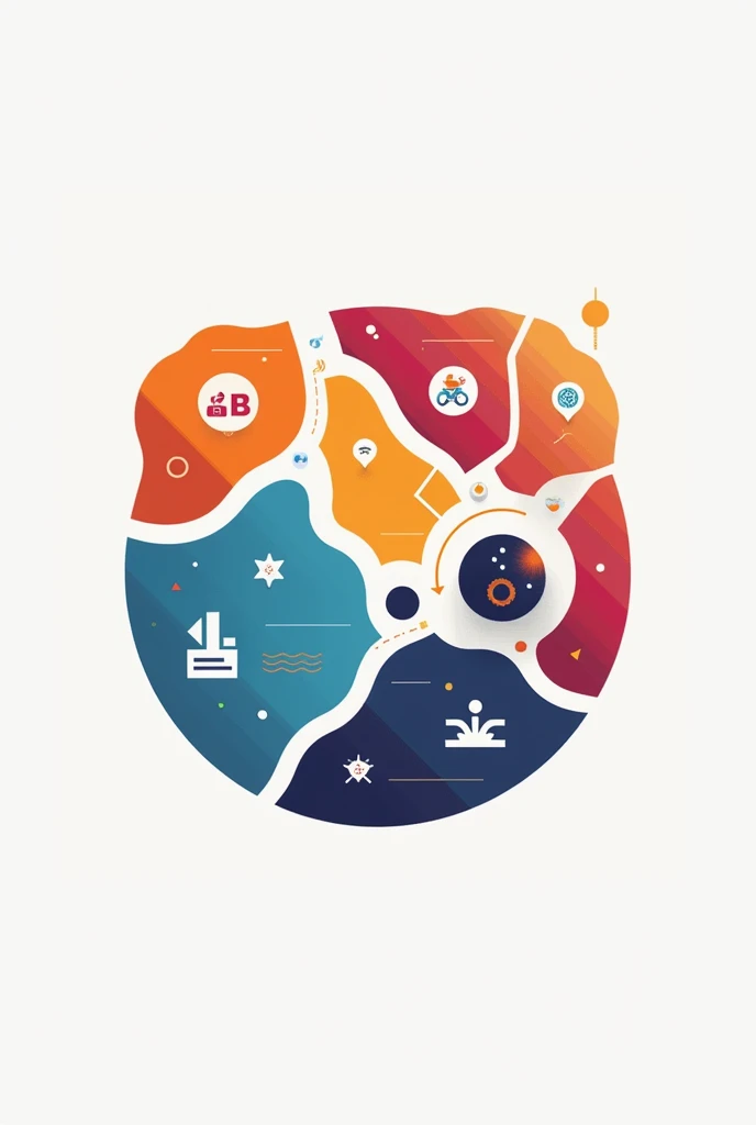 logo for a disabled areas application and the name Inclusion Map containing many more colors, more interactive and for mobile apps