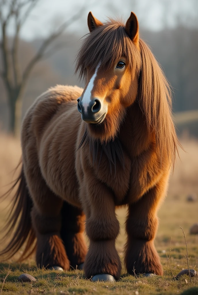 A picture of a hairy cob 
