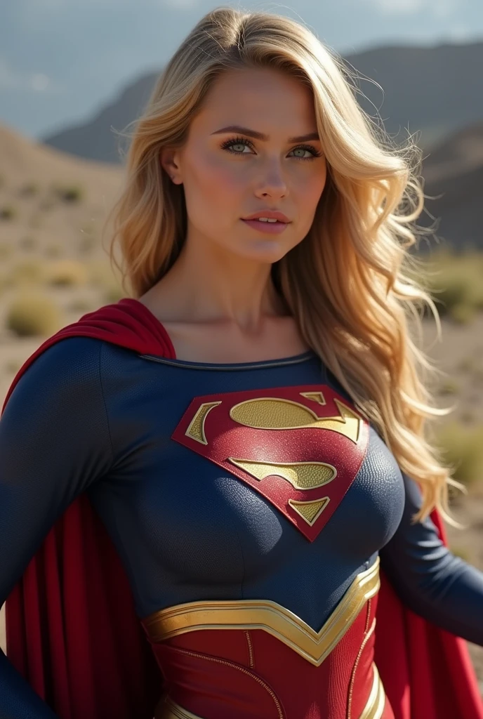 Supergirl cum face 