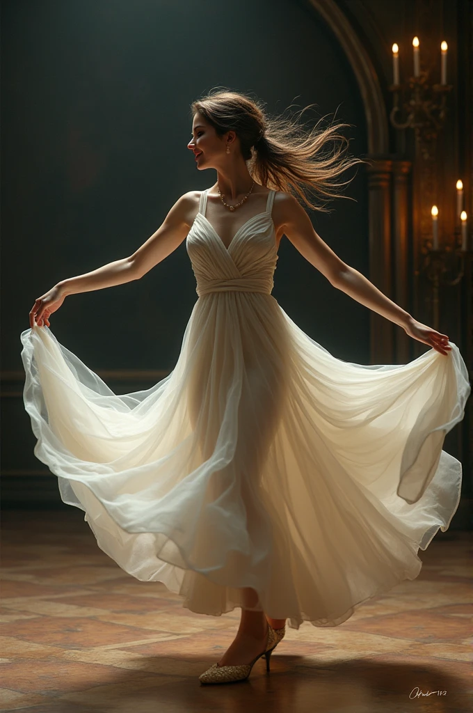 Dancing woman