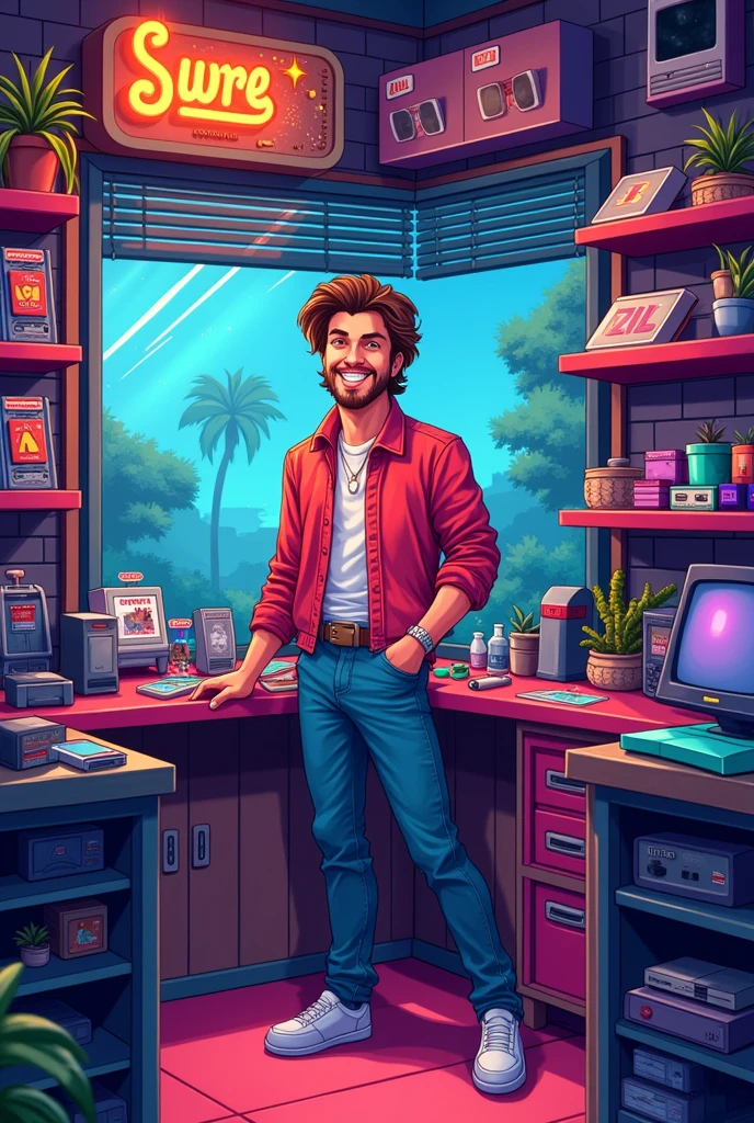 Create me an image for my video game refill business