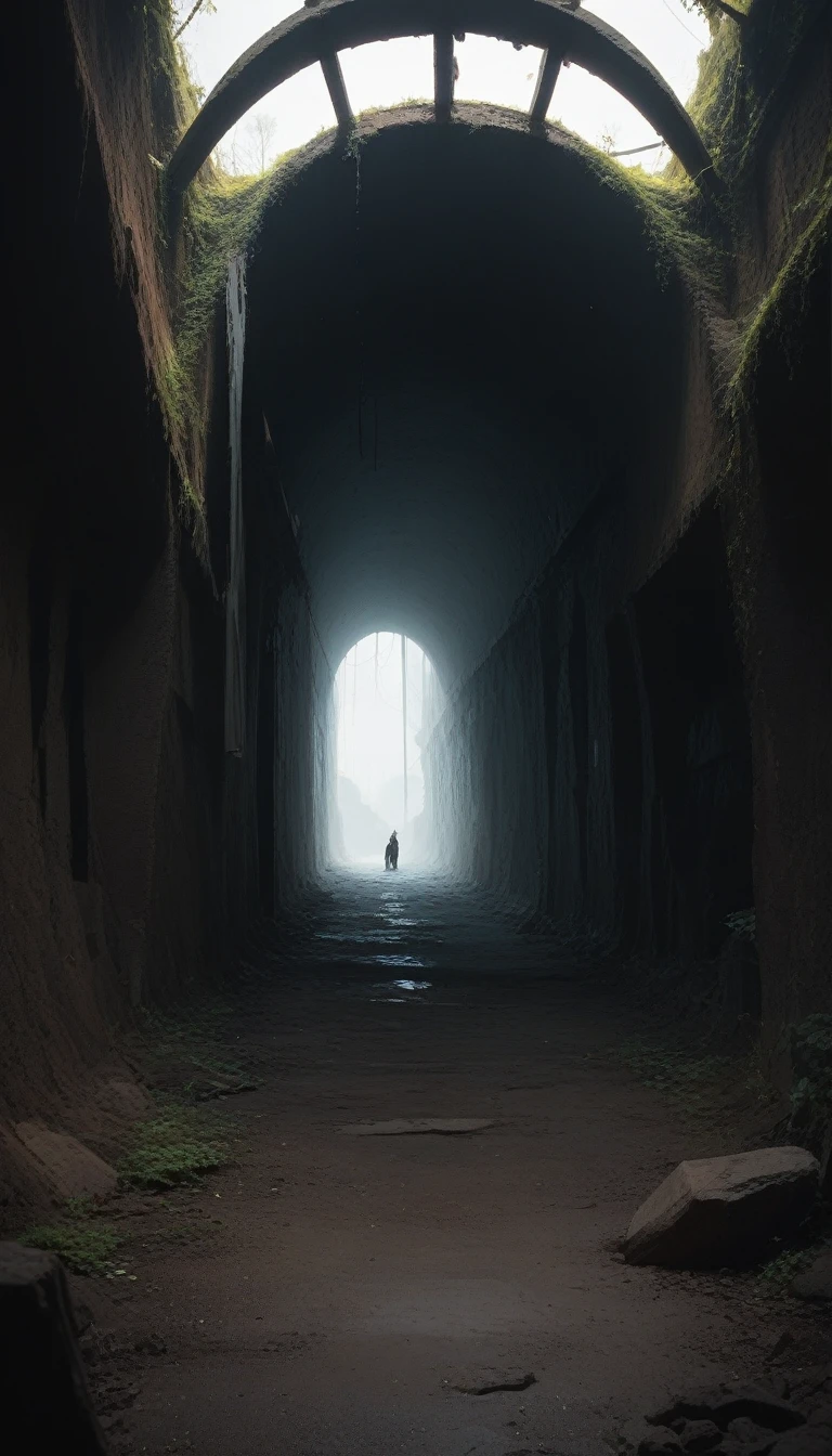 long dark tunnel very old 