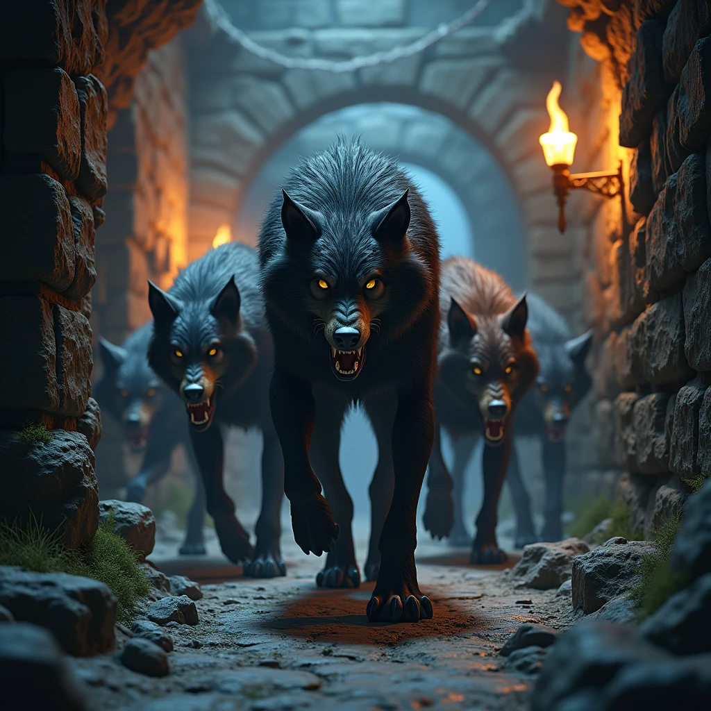 Pack of Werewolves、Dungeons&Dragons