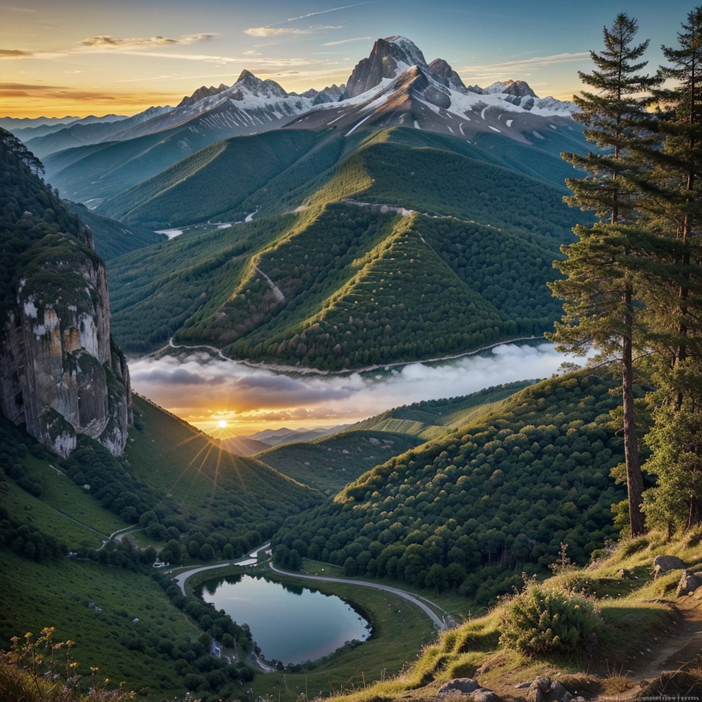 Nature and Landscape: Pictures of beautiful landscapes, mountains, oceans, forests, and sunsets are always popular. They are used in posters, wall art, and calendars.