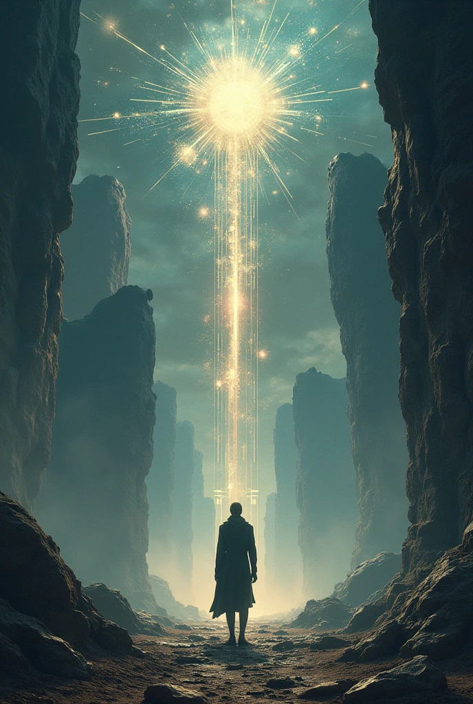 generate an image about metaphysics to use as a background in a presentation