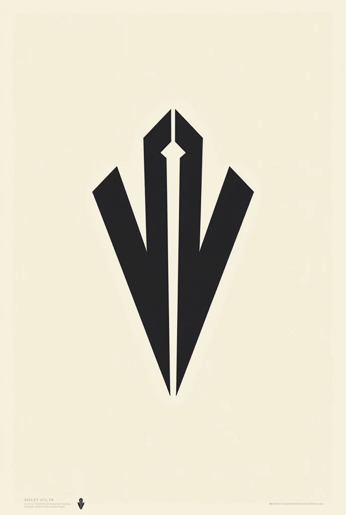 Constructivist architecture logo with the name Ashley Villalta