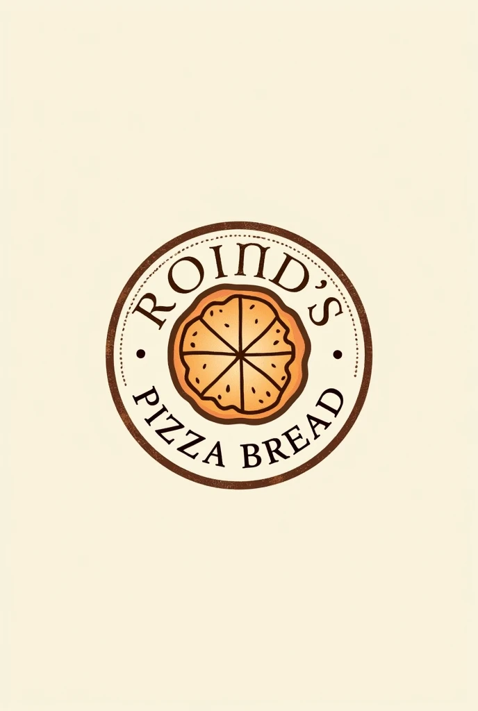 round pizza bread company logo
