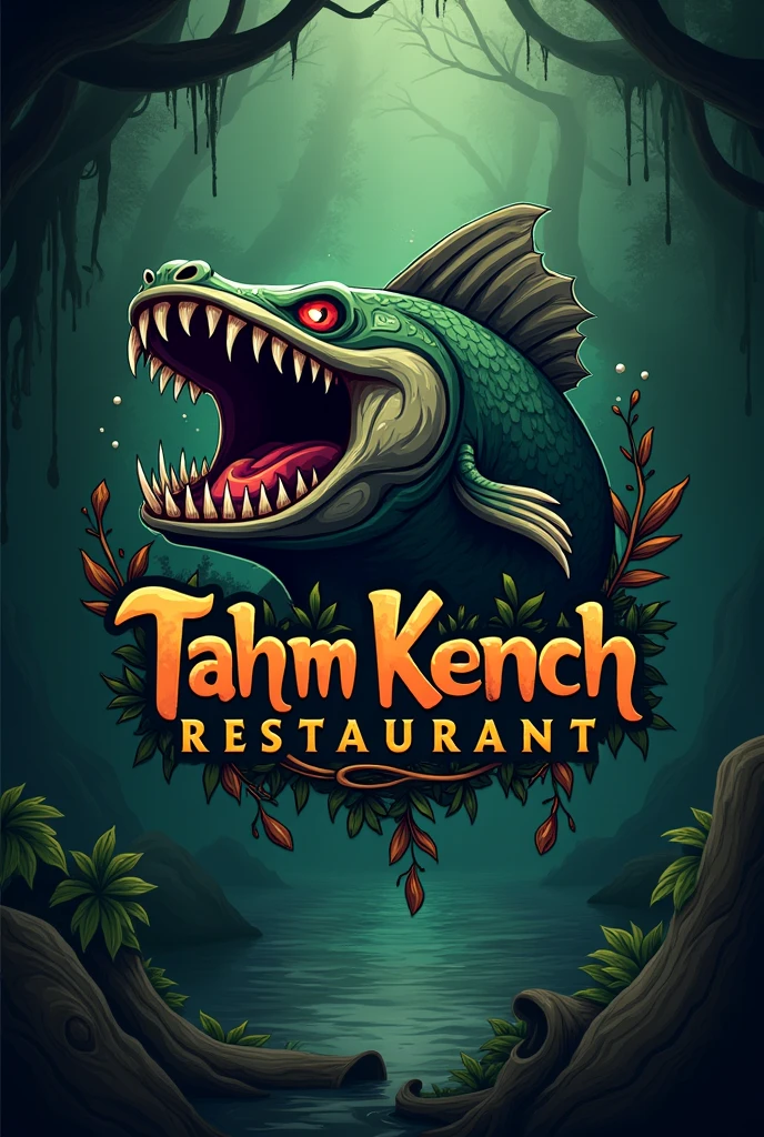 Logo of a restaurant of the character tam kench 