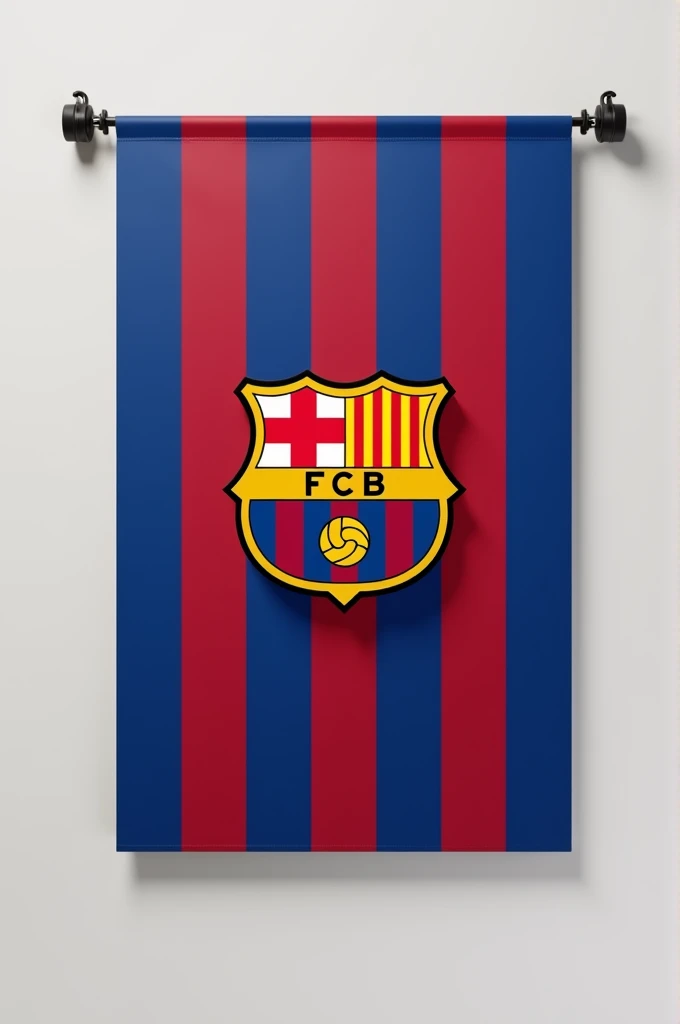 I want the Barcelona FC flag without the shield