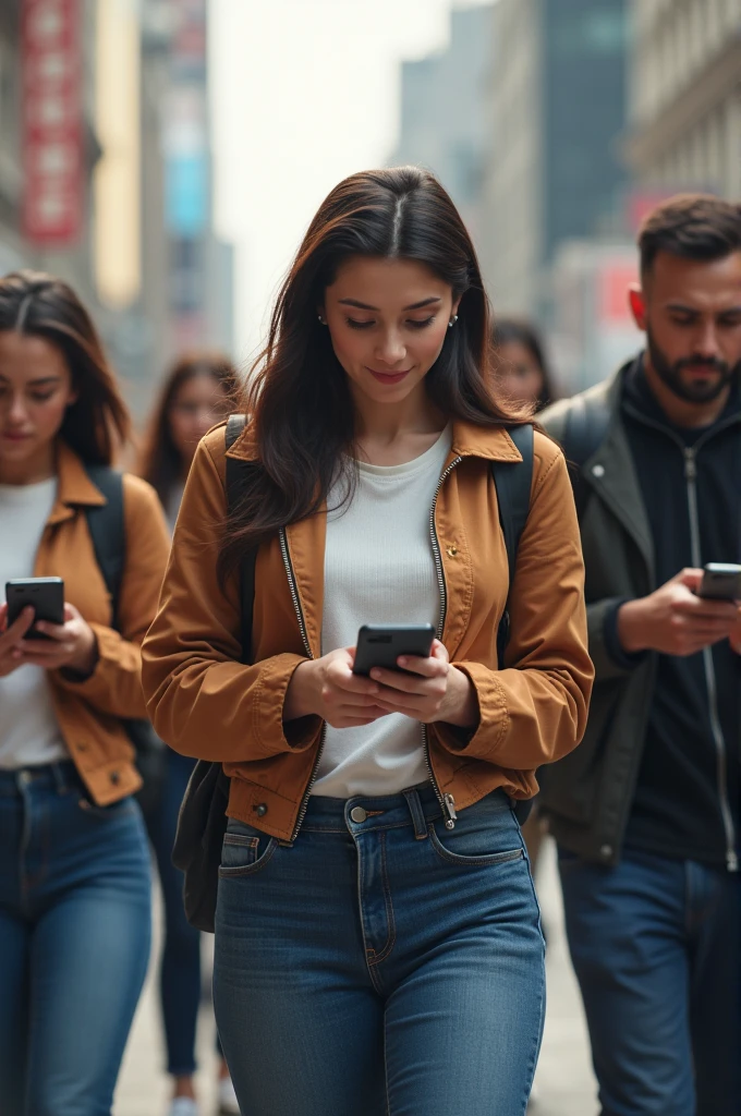 Humans with cell phones in their waistband.