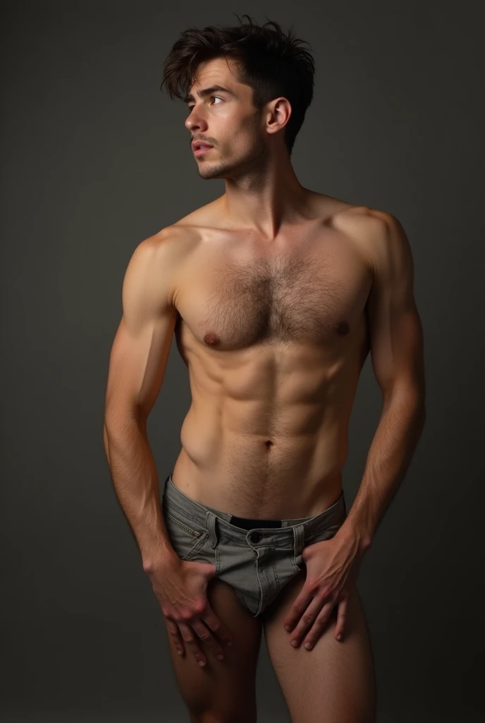 Man with big penis naked