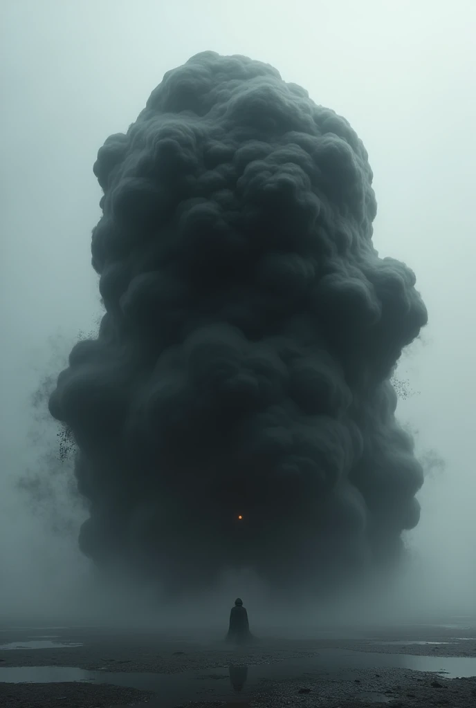 Black marshmallow