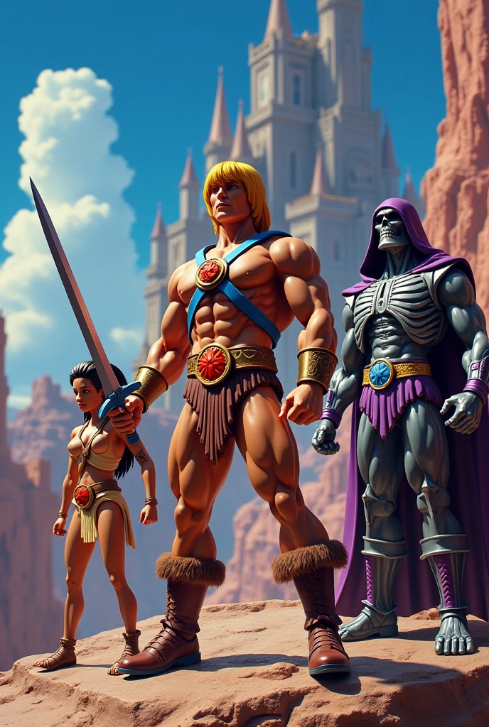 Toys from the 80s heman