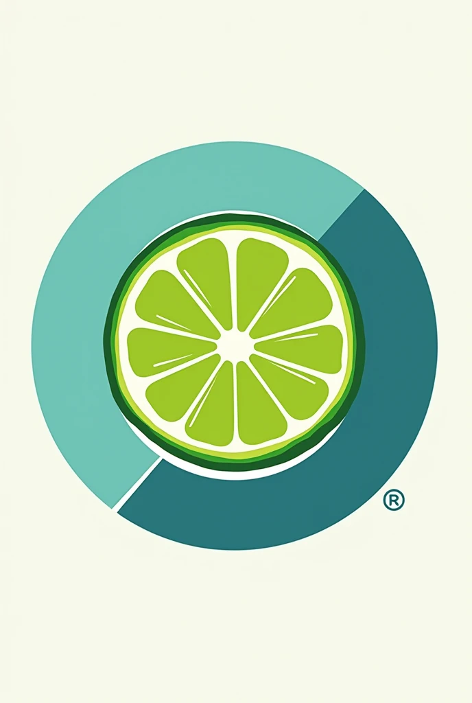 A banner for my cevicheria. is called: cevicheria-norma snacks. In the standard O there must be a green sliced lemon. Letters that are in color or shades similar to blue and light blue