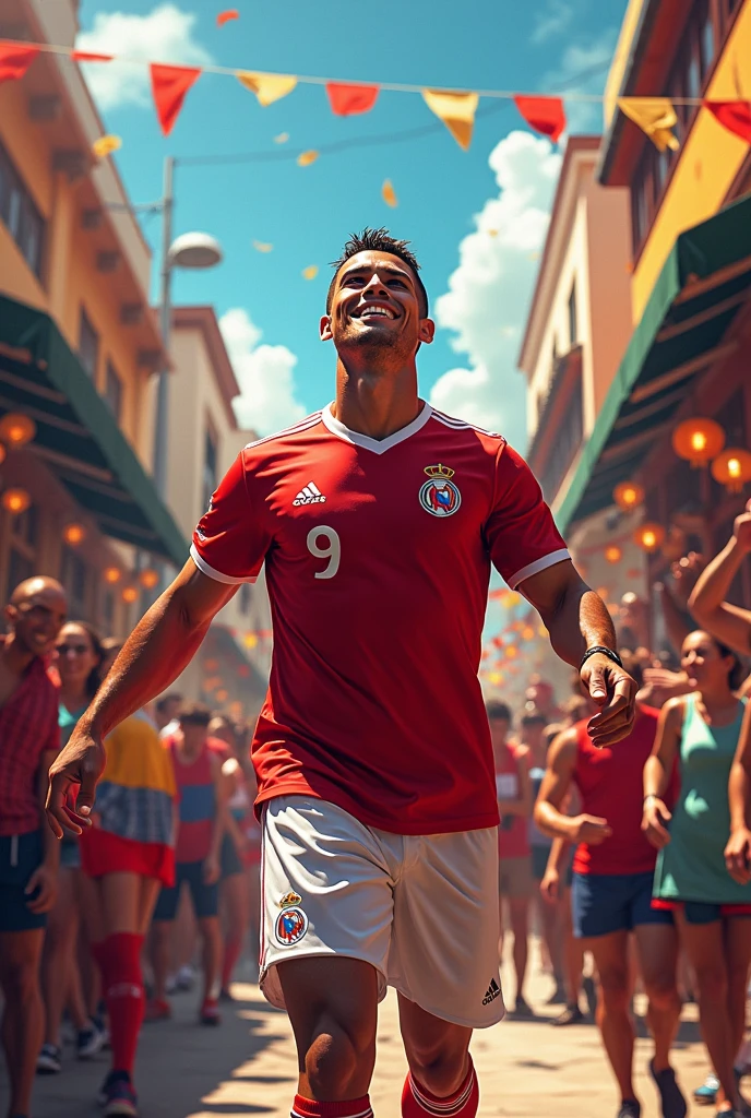 Cristiano Ronaldo in Chilean national holidays 

