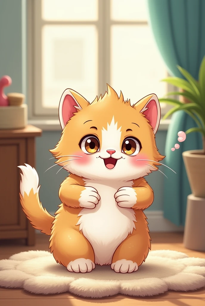 farting kitten