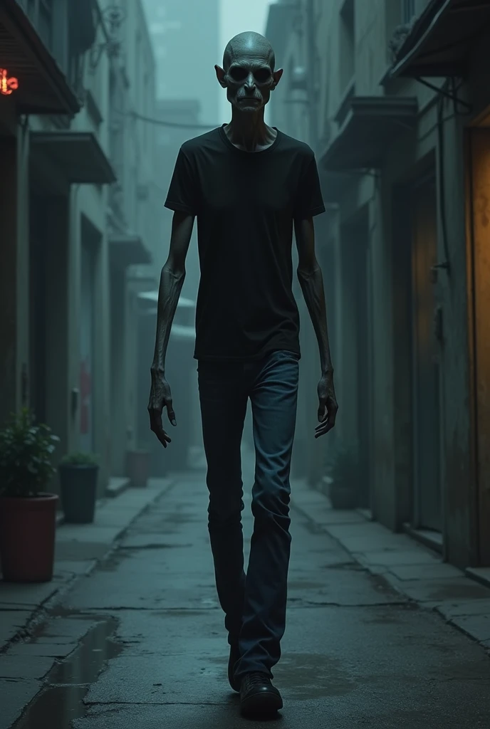 Ladrón 1: Alto y DelgadoTipo de Cuerpo: Alto y delgadoForma de la Cara: Cara largaRasgos Faciales:Ojos pequeñosNariz normal Ropa: Llevaba una camiseta y jeans
(dibujo fácil)