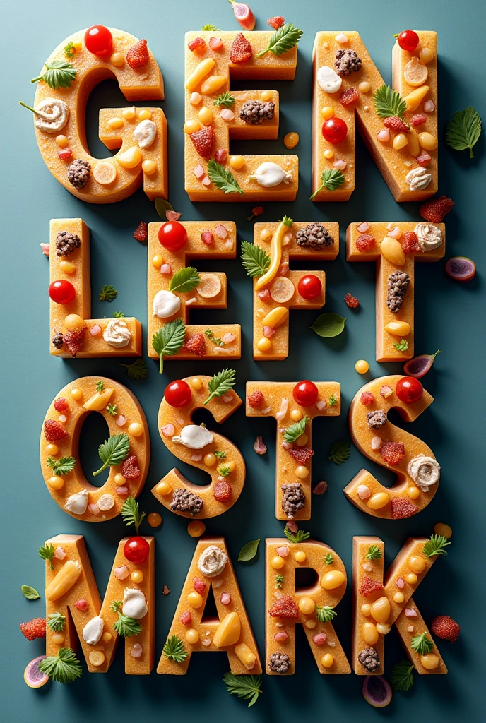 I want in an image letters that say( the generation that left its mark)
Designed with a camera and also gastronomy