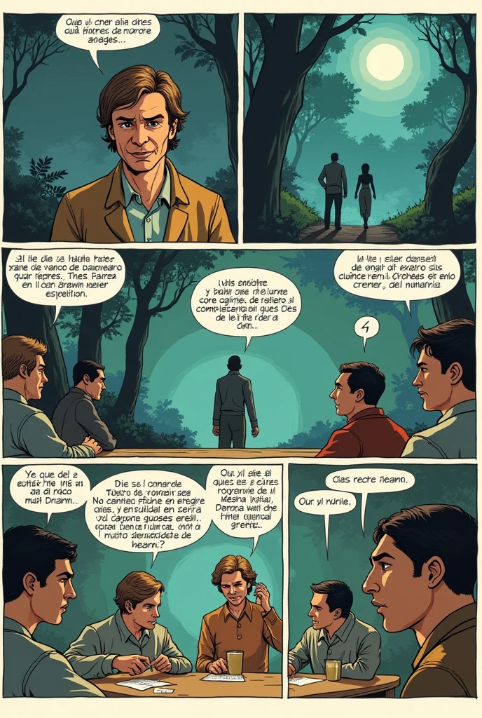 SPANISH COMIC ABOUT THE STORY OF LIFE IS A DREAM, 6 VIGNETTES AND WITH DIALOGUES OF THE CHARACTERS NARRATING THE STORY AS THE VIGNETTES ARE PASSED