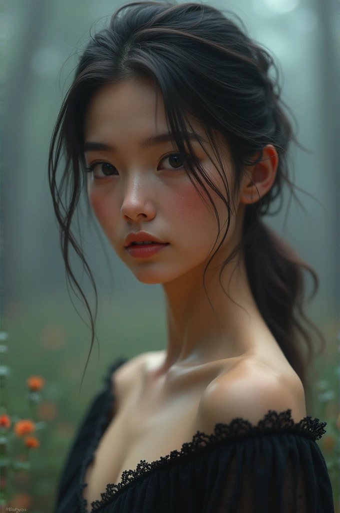 A woman