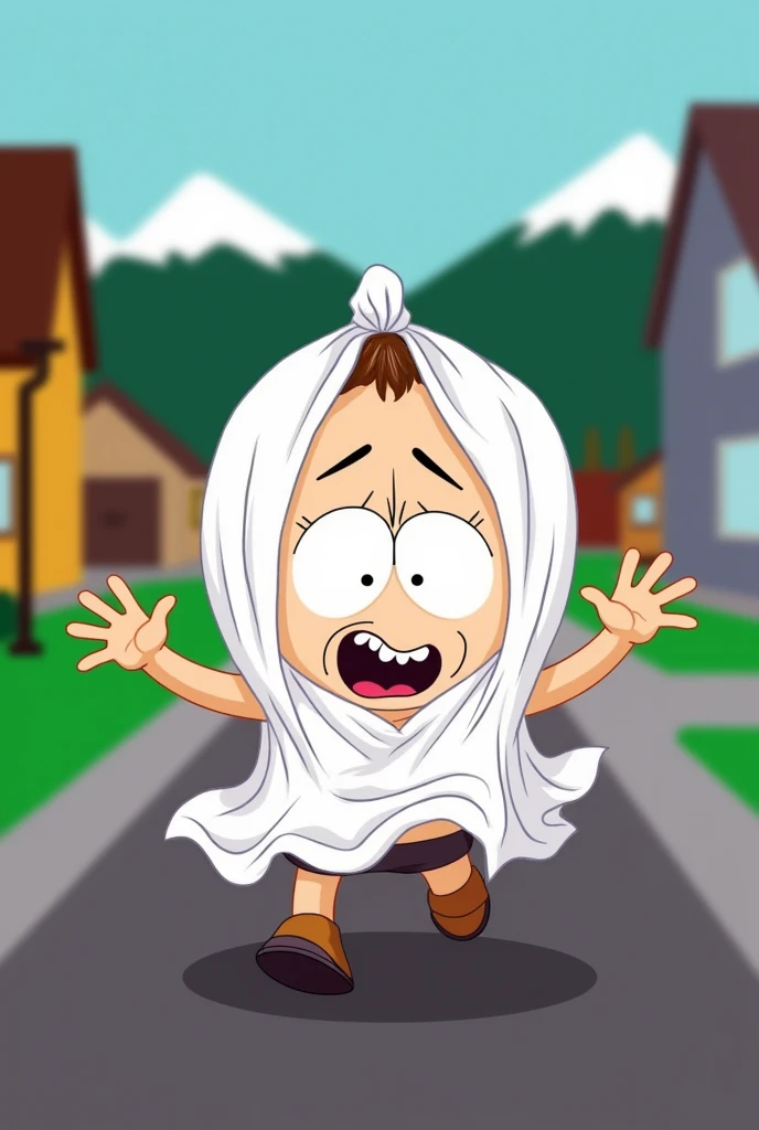 Southpark. Running Towelie