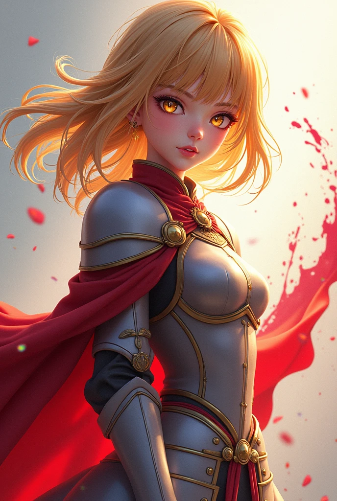 Masterpiece, best quality, (วอลล์เปเปอร์ CG unity 8k ที่มีรายVery detailed, Masterpiece, best quality, Very detailed, best shadow), (Detailed background), (Beautifully detailed face, Beautifully detailed eyes), high contrast, (Best illumination, Delicate and extremely beautiful),1 girl,((Splash of colorful paint on transparent background, Dulux,)), ((erode)), Dynamic angle,Beautiful glowing details,full body, Splashing paint on the face. , Realistic 3D anime style, Seductive Anime Girls, Realistic anime style, Attractive Anime Girls,Beautiful and charming anime girls, looking Saber Alter , ((Saber Alter)) เซเบอร์ of fate grand order, whole body, golden hair ,Wear a knight's uniform.
