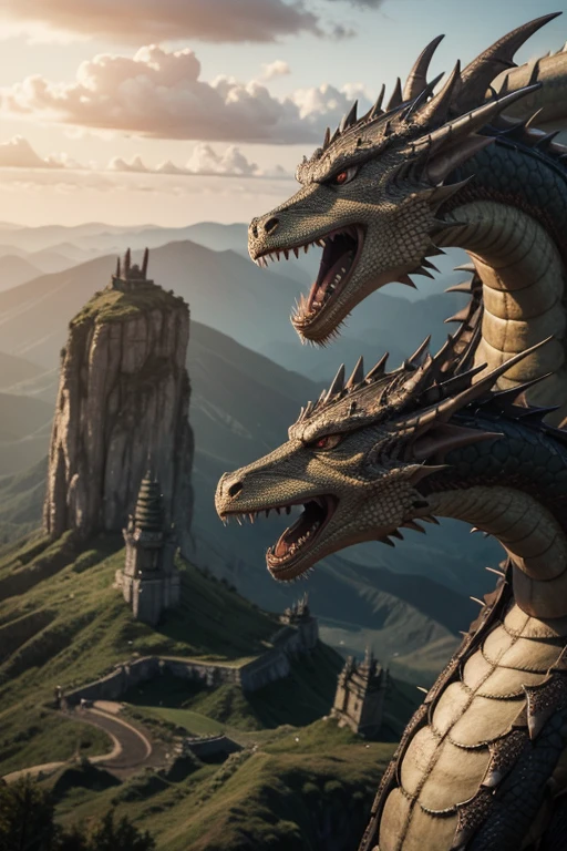 many dragons far away.