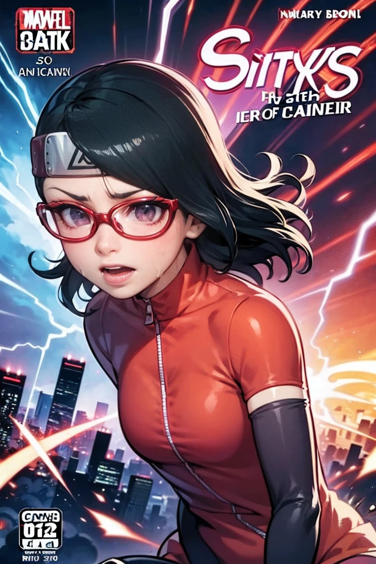 masterpiece, best quality, persona 5, 1girl, riley fairfeather, glasses, tokyo, streetwear, off shoulder, cropped shirt, shorts, covered nipples, wide hips, smile, selfie, from above, cityscape