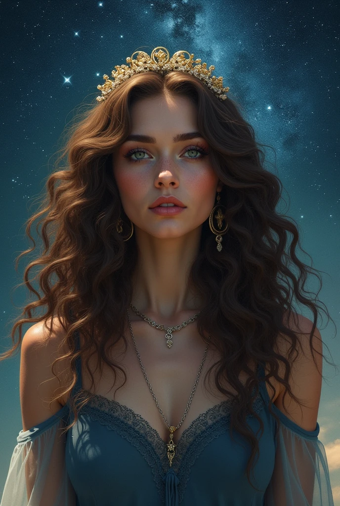 There was one who had many curls in her hair, everyone called her Denebola, That&#39;s right, you didn&#39;t read it wrong, my friend.. Denebola like a lion&#39;s tail the brightest star in the constellation Leo.